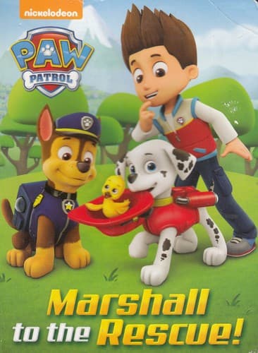 Cover of Marshall to the Rescue! Paw Patrol