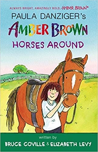 Cover of Paula Danziger's Amber Brown horses around