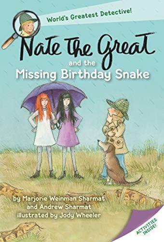 Cover of Nate the Great and the missing birthday snake