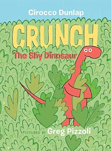 Cover of Crunch, the shy dinosaur