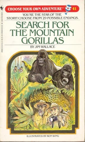 Cover of Choose Your Own Adventure - Search for the Mountain Gorillas