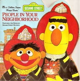 Cover of People In Your Neighborhood (A Golden Super Shape Book) (Big Bird Beep Book)