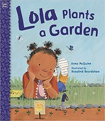 Cover of Lola plants a garden