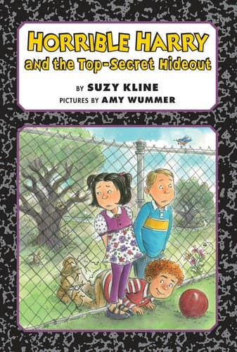 Cover of Horrible Harry and the top-secret hideout