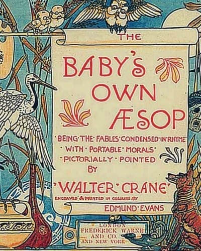 Cover of The baby's own Aesop