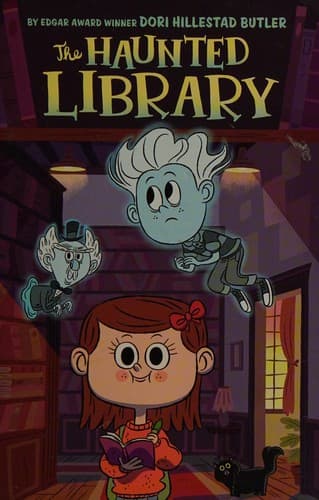 Cover of The haunted library