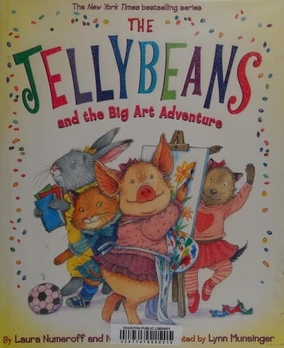 Cover of The Jellybeans and the big art adventure