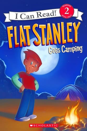 Cover of Flat Stanley goes camping