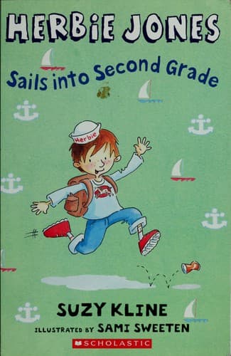 Cover of Herbie Jones sails into second grade