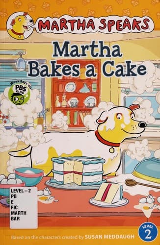 Cover of Martha bakes a cake
