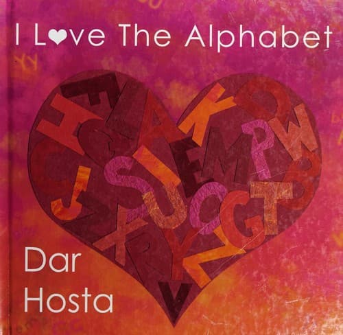 Cover of I love the alphabet