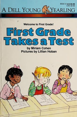 Cover of First grade takes a test