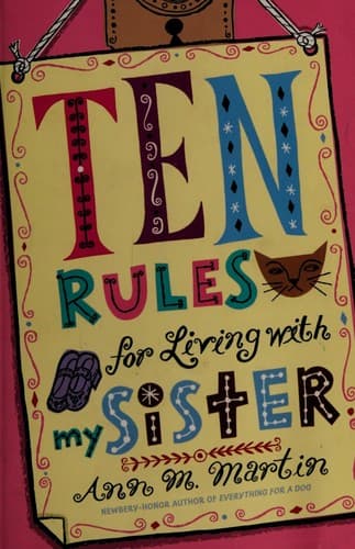 Cover of Ten rules for living with my sister
