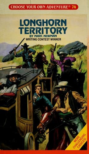 Cover of Choose Your Own Adventure - Longhorn Territory