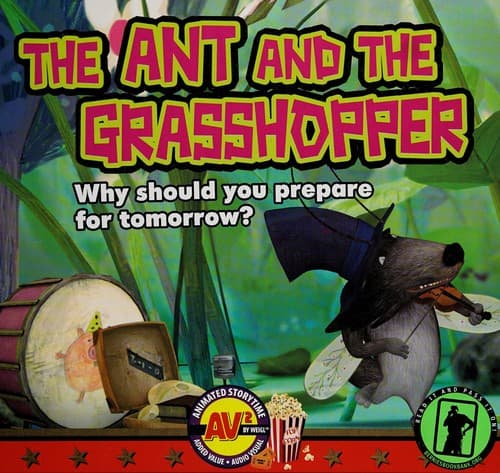 Cover of The ant and the grasshopper