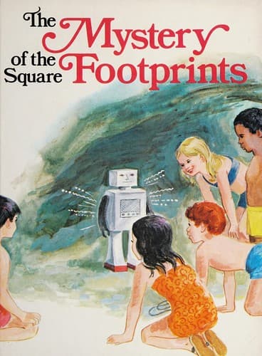 Cover of The mystery of the square footprints