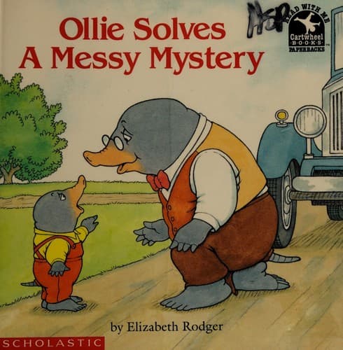 Cover of Ollie solves a messy mystery