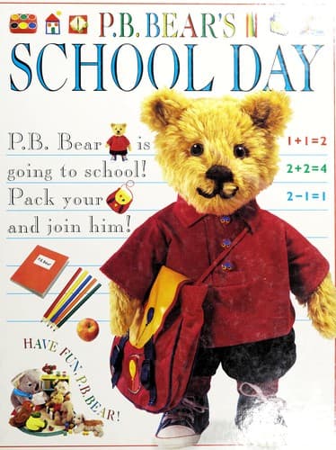 Cover of P.B. Bear's school day