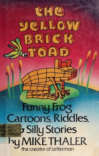 Cover of The yellow brick toad