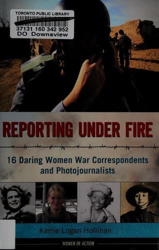 Cover of Reporting under fire