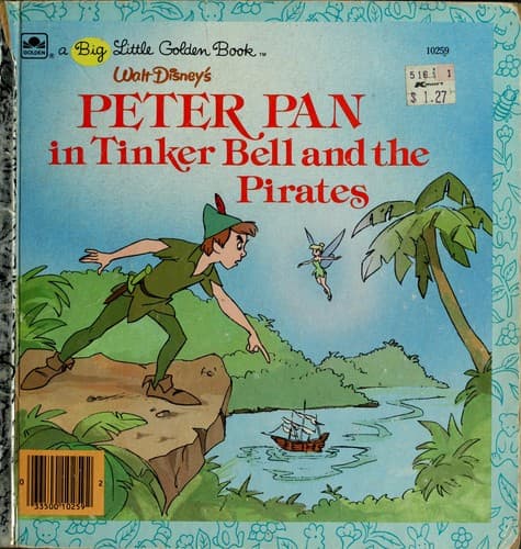 Cover of Walt Disney's Peter Pan in Tinker Bell and the pirates