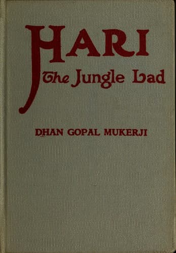 Cover of Hari, the jungle lad