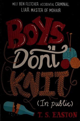 Cover of Boys don't knit