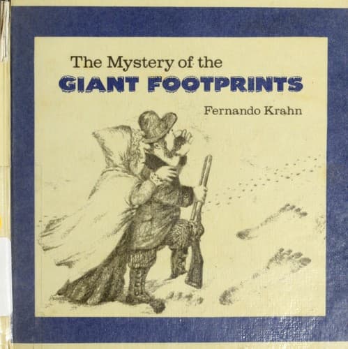 Cover of The mystery of the giant footprints