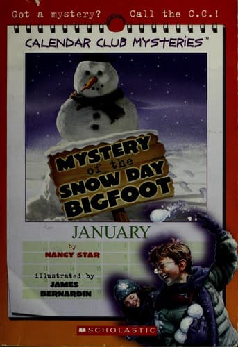 Cover of Mystery of the Snow Day Bigfoot