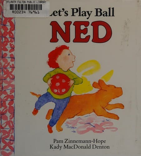 Cover of Let's play ball, Ned