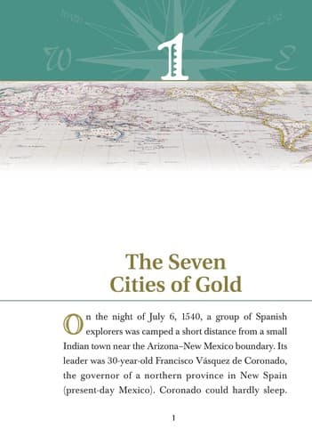 Cover of Francisco Coronado and the seven cities of gold