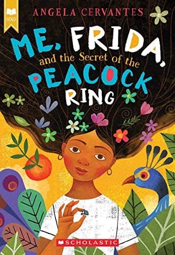 Cover of Me, Frida, and the secret of the peacock ring