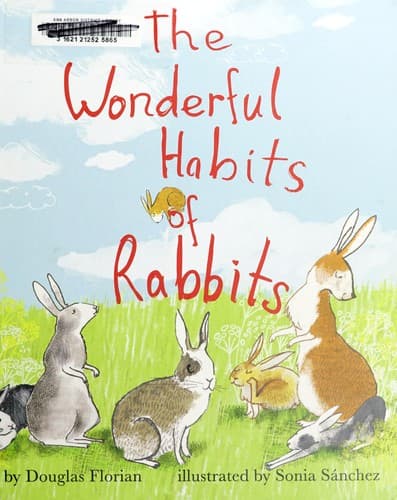 Cover of The wonderful habits of rabbits