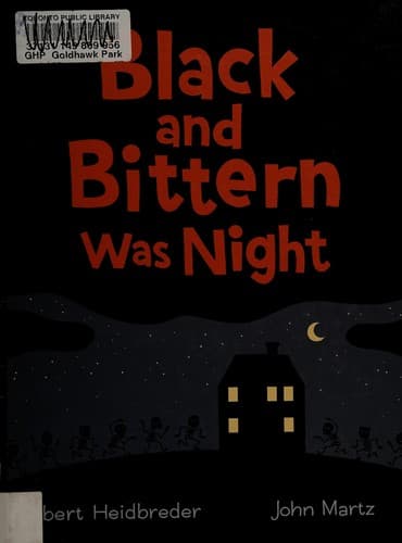 Cover of Black and bittern was night