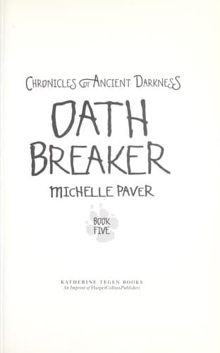 Cover of Oath breaker