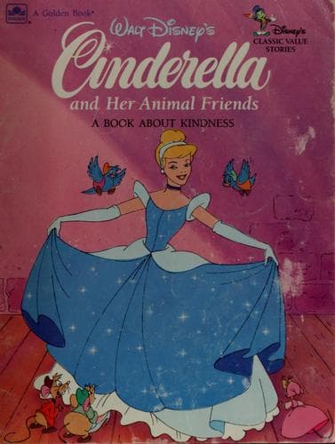 Cover of Walt Disney's Cinderella and her animal friends