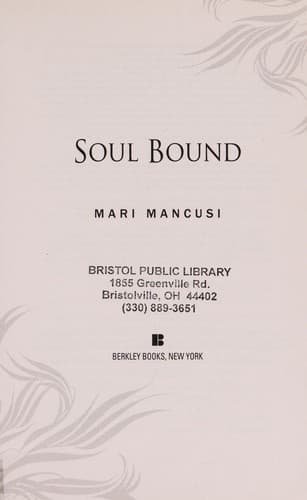 Cover of Soul bound
