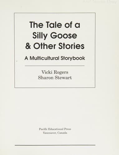 Cover of The tale of a silly goose & other stories