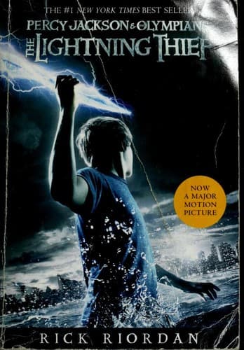 Cover of Percy Jackson and the Olympians, Book One: Lightning Thief, The (Movie Tie-In Edition)
