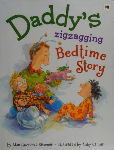 Cover of Daddy's zigzagging bedtime story