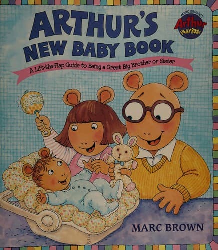 Cover of Arthur's new baby book