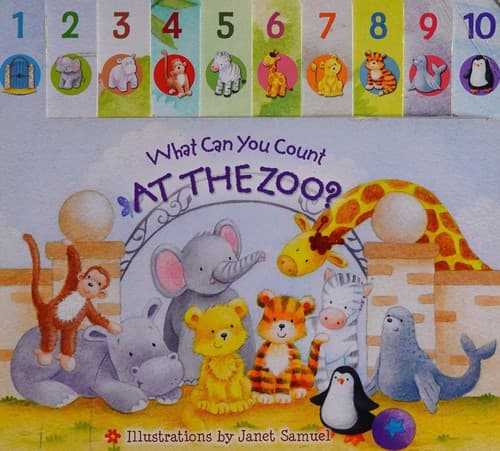 Cover of What can you count at the zoo?