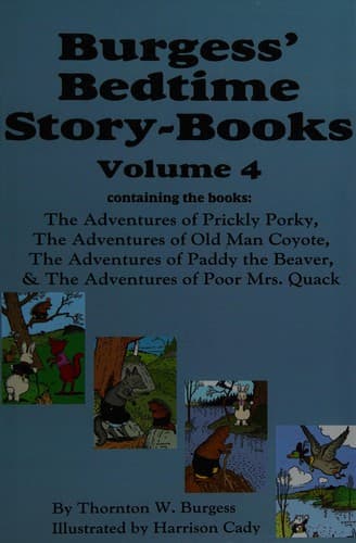 Cover of Burgess' bedtime story-books