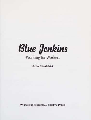 Cover of Blue Jenkins