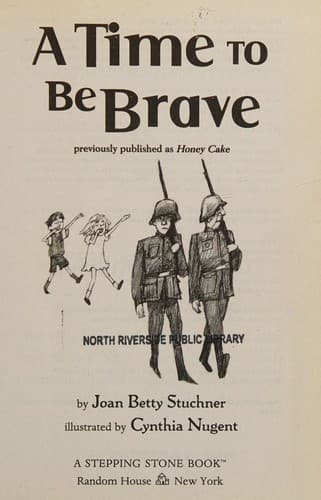 Cover of A time to be brave