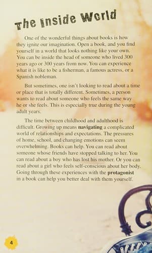 Cover of Young Adult Literature