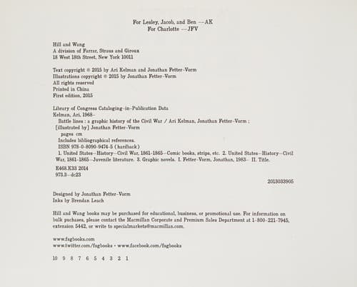 Cover of Battle lines