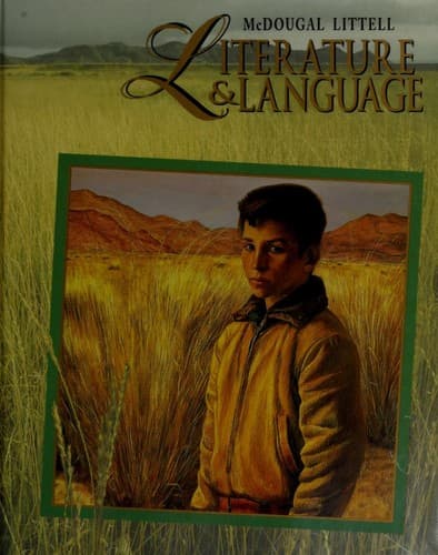 Cover of McDougal, Littell Literature and language--green level