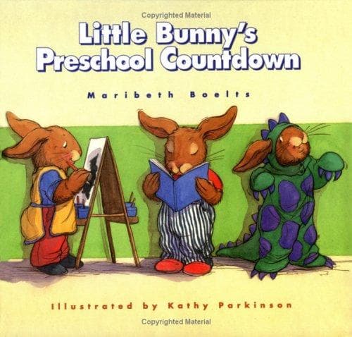 Cover of Little Bunny's preschool countdown