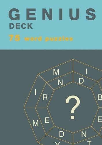Cover of Genius Deck Word Puzzles (Genius Decks)